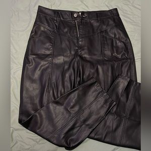 Zara Leather Pants